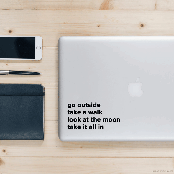 Go outside Decal