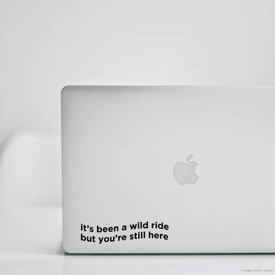 It's been a wild ride Decal