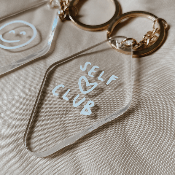 Self love club Keytag