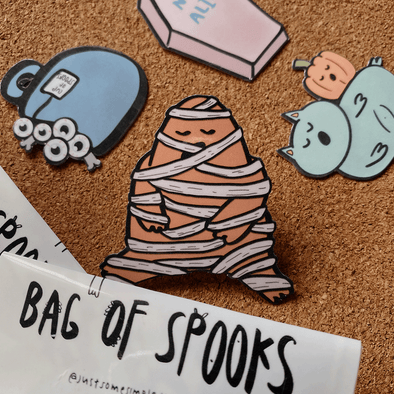 Bag Of Spooks Sticker Pack