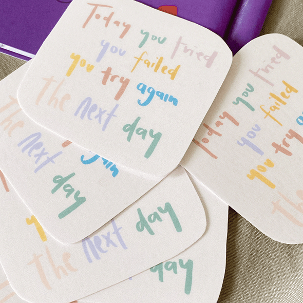 Try Again Sticker - Thewearablethings