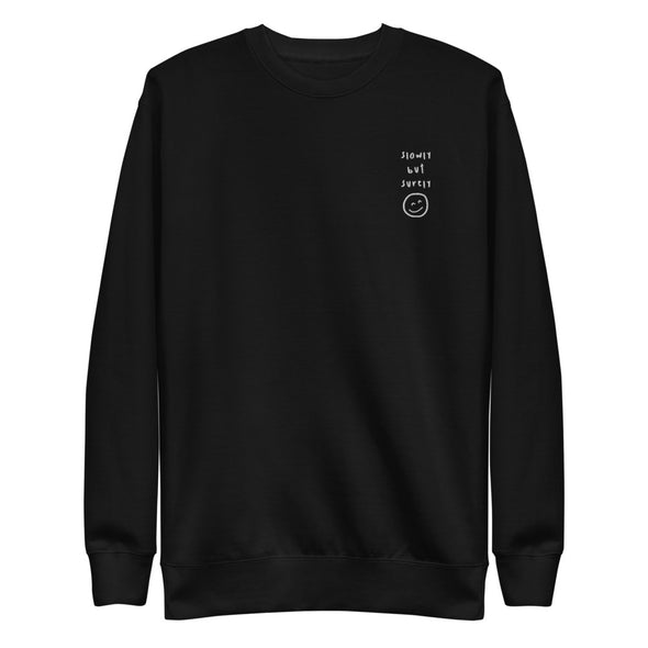 Slowly but surely Fleece Pullover