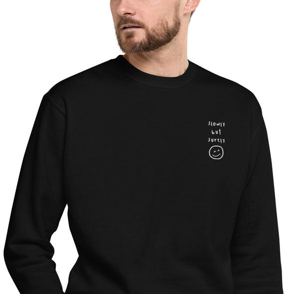 Slowly but surely Fleece Pullover