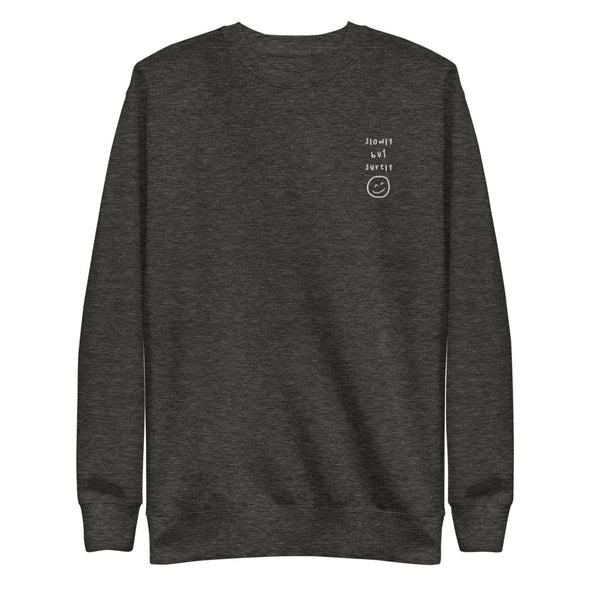 Slowly but surely Fleece Pullover
