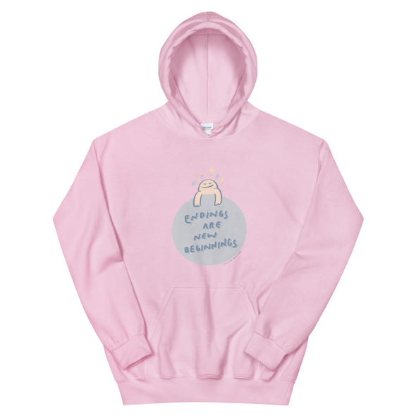 Endings are new beginnings Hoodie