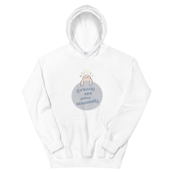 Endings are new beginnings Hoodie