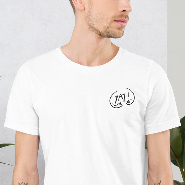 Yay Embroidery Tee