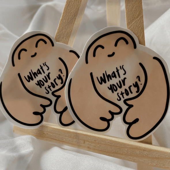 What's your story Sticker - Thewearablethings
