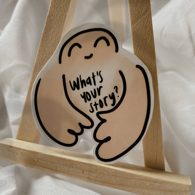 What's your story Sticker - Thewearablethings