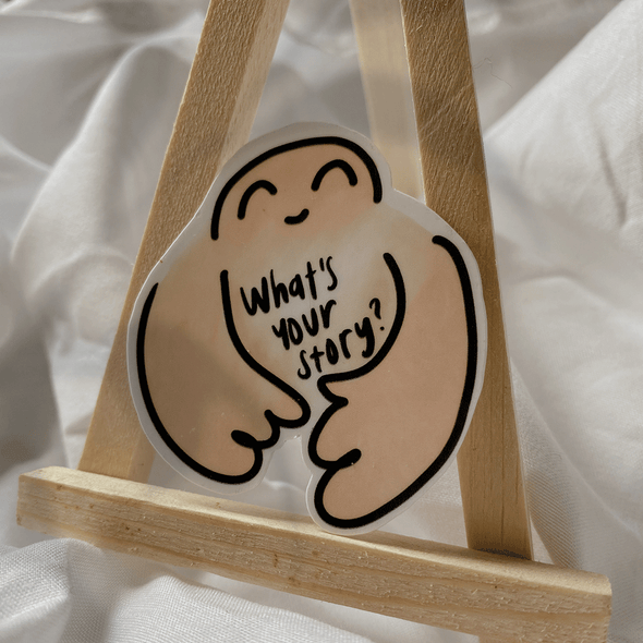 What's your story Sticker - Thewearablethings