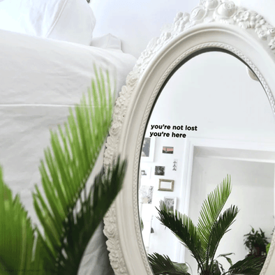 You're not lost, you're here Decal