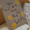 You're one of the best | Postcard